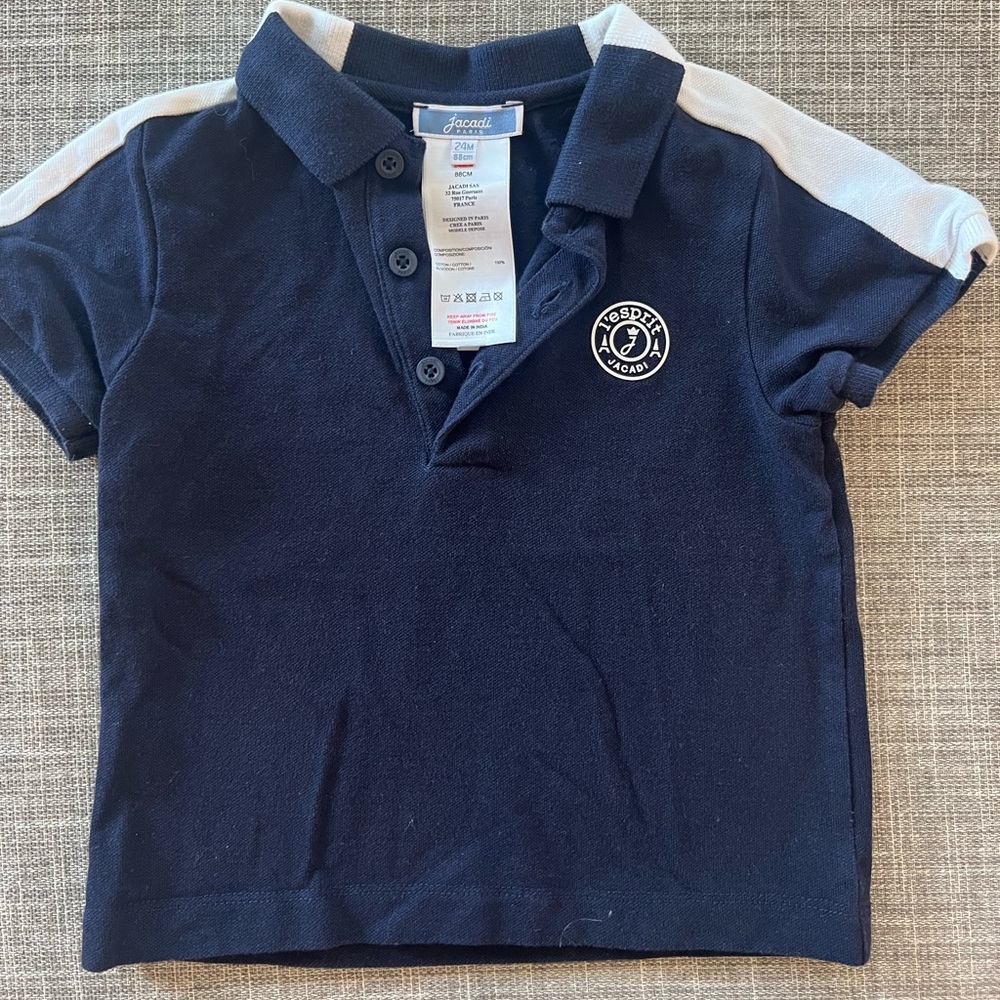 Jacadi collared polo - 24 months